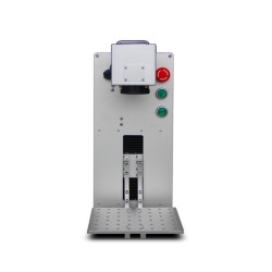 30W Portable Fiber Laser Marking Machine Adjustable Bench FDA