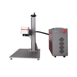 Raycus50W Portable Fiber Laser Marking Machine EZCad for metal,plastic