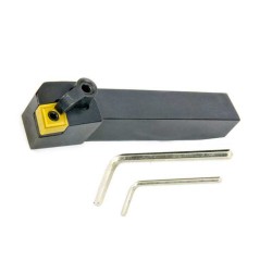 Socoje Tools 12-250-072 Shank:1X I.C.3/8 inch,TIN Coated Insert. Mcln Type Tool inch Tri-Lock Tool Holders(Right)