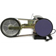 Multitool 2 inch x 48 inch Belt, 7 inch Disc w/ 8 inch Contact Wheel Attachment Multitool 2 inch x 48 inch Belt, 7 inch Disc w/ 8 inch Contact Wheel Attachment
