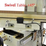 Socoje Tools 10 inch x 48 inch Vertical Mill with Power Feed and DRO ZX1048PD-460V Socoje Tools 10 inch x 48 inch Vertical Mill with Power Feed and DRO ZX1048PD-460V