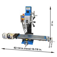 Socoje VM25L-P 7" x 27" Benchtop Milling Machine Variable Speed 100-2250 RPM  1.5HP(1100W) Brushless motor Compact Mill Drill with X-Axis Power Feed Socoje VM25L-P 7" x 27" Benchtop Milling Machine Variable Speed 100-2250 RPM  1.5HP(1100W) Brushless motor Compact Mill Drill with X-Axis Power Feed