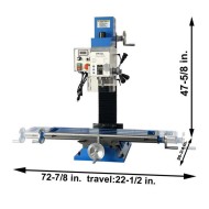 Socoje VM32L 8" x 33" Benchtop Milling Machine Variable Speed 100-2250 RPM  2HP(1500W) Brushless Motor Bench Mill Drill with R8 Spindle Socoje VM32L 8" x 33" Benchtop Milling Machine Variable Speed 100-2250 RPM  2HP(1500W) Brushless Motor Bench Mill Drill with R8 Spindle