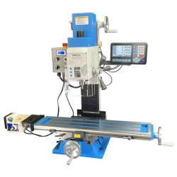 Socoje VM32L 8" x 33" Milling Machine Variable Speed 100-2250 RPM  2HP Brushless Motor Mill Drill  w/3-Axis DRO,  Power Feed and Elevato Motor