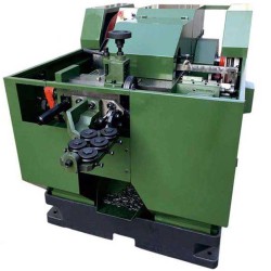 Fully automatic nut tapping machine tapping threading machine for hex nuts