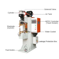 Spot Welding Machine - Pneumatic - High Frequency - DN-25KVA - Good Quality