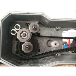 D74 Horizontal Drilling Machine - Automatic Metal Drill Rig Head Unit with Servo Drive