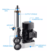 Drill Power Head Unit - D74 - Horizontal - Pneumatic - Easy to Operate - Light Weight Drill Power Head Unit - D74 - Horizontal - Pneumatic - Easy to Operate - Light Weight