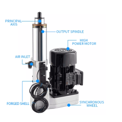 Drill Power Head Unit - D74 - Horizontal - Pneumatic - Easy to Operate - Light Weight