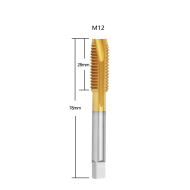 High Speed Steel Tap - M10*1.5mm - Spiral Point - For Tap Machines High Speed Steel Tap - M10*1.5mm - Spiral Point - For Tap Machines