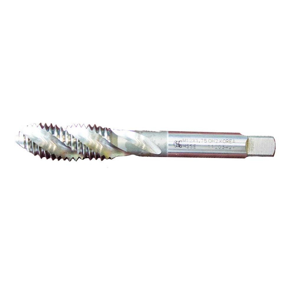 High Speed Steel Spiral Flute Tap Without Coating