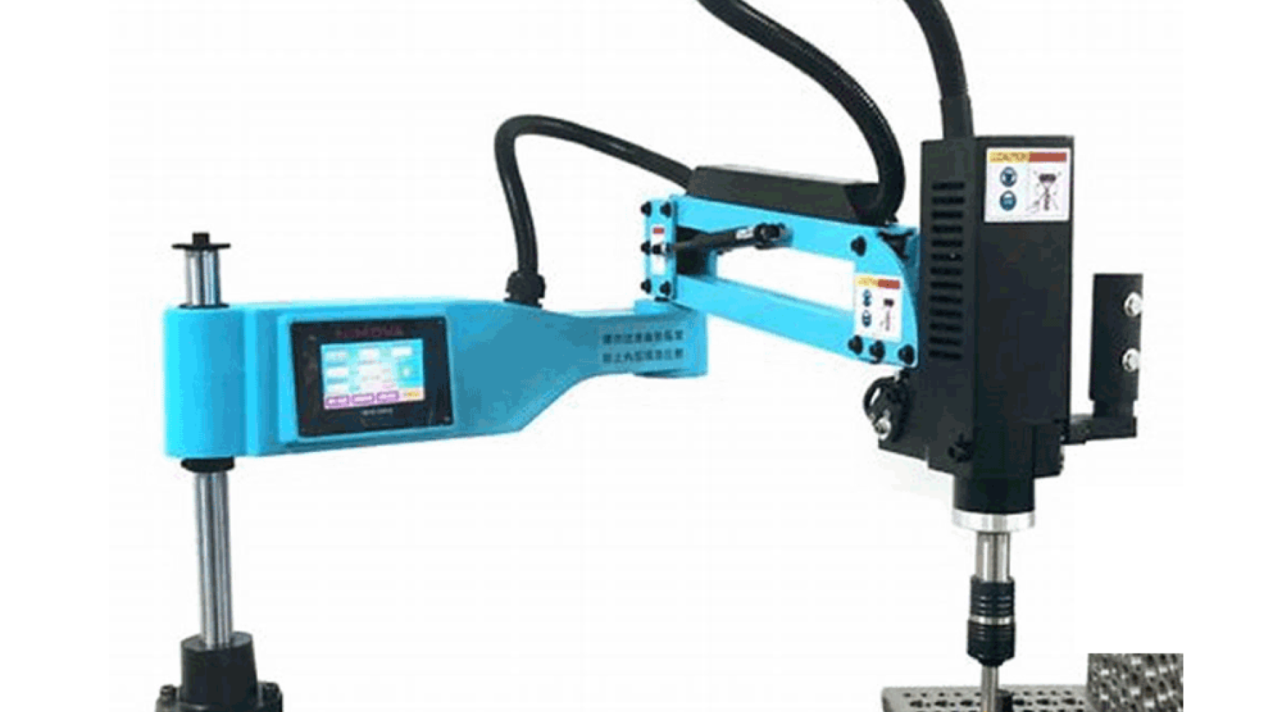 Powerful Tap Capacity Flexible Folding Arm Servo Electric Tapping ...