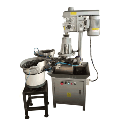 Automatic Vertical Nut Threading Drilling Tapping Machine - Multi-Spindle Head Equipment