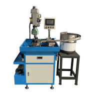 Fully Automatic T-Type Drilling Tapping Machine - With Vibratory Plate - Saves Time and Effort - For Nuts Fully Automatic T-Type Drilling Tapping Machine - With Vibratory Plate - Saves Time and Effort - For Nuts