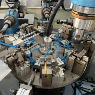 Multi-Station Rotary Drilling Tapping Machine - One-Time Drilling, Chamfering, and Tapping - For Multiple Processes