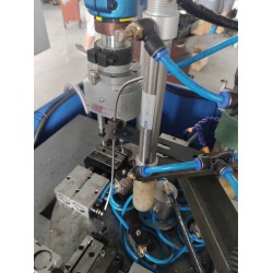 Four-Station Rotary Table Automatic Drilling Tapping Machine - For Door Handle
