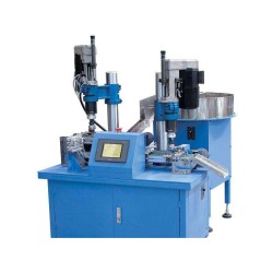 Fully Automatic Pin Drilling Tapping Chamfering Machine with Assembly Vibration Plate