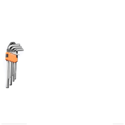 Electroplate Flat Head Hex Key Wrench Metric Size Hexagon Wrench Standard Arm Short Arm Spanner Hand Tool Set 1 Set 9pcs 200n-m Electroplate Flat Head Hex Key Wrench Metric Size Hexagon Wrench Standard Arm Short Arm Spanner Hand Tool Set 1 Set 9pcs 200n-m