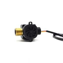 1-30L/min 3 Wires G1/2 Water Dispenser Flow Switch Turbine Type Flow Meter Copper Shell Threaded With NTC 50K Hot Water Sensor 1-30L/min 3 Wires G1/2 Water Dispenser Flow Switch Turbine Type Flow Meter Copper Shell Threaded With NTC 50K Hot Water Sensor