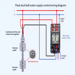 PVDF Float Type Level Switch Multi Level Float Switch Water Level Tank PVDF Float Type Level Switch Multi Level Float Switch Water Level Tank
