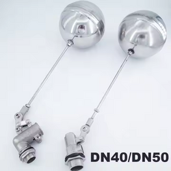 High Temperature Water Level Switch DN40 DN50 Cold and Hot Water Tank Float Valve 1-1/2 2" Stainless Steel SS304 Toilet Valve High Temperature Water Level Switch DN40 DN50 Cold and Hot Water Tank Float Valve 1-1/2 2" Stainless Steel SS304 Toilet Valve