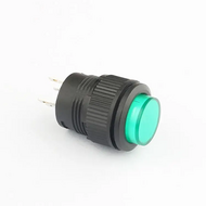 16mm On/Off Push Button Switch - Red & Green LED Latching 16mm On/Off Push Button Switch - Red & Green LED Latching