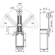 Adjustable Roller Lever Arm Limit Switch Adjustable Roller Lever Arm Limit Switch