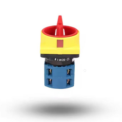 Rotary Switch 4 Pole 25a Red-yellow Handle Rotary Cam Switches  Rotary Switch 4 Pole 25a Red-yellow Handle Rotary Cam Switches