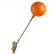 Brass Shut Off Floating Ball Valve 1/2"-1" High Pressure Manual Brass Float Valve For Water Tank Brass Shut Off Floating Ball Valve 1/2"-1" High Pressure Manual Brass Float Valve For Water Tank