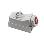 IP67 16A 32A 3P 4P 5P International Standard Socket with Switches and Mechanical Interlock IP67 16A 32A 3P 4P 5P International Standard Socket with Switches and Mechanical Interlock