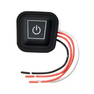 3.7V 5V 7.4V 12V Electric Graphene Heating Smart Round Temperature Adjustment Control Switch For heating Clothing 3.7V 5V 7.4V 12V Electric Graphene Heating Smart Round Temperature Adjustment Control Switch For heating Clothing