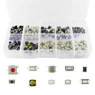 100PCS 10 Specifications Car Remote Control Key Touch Tactile Switches Buttons Touch Key Component Package 100PCS 10 Specifications Car Remote Control Key Touch Tactile Switches Buttons Touch Key Component Package