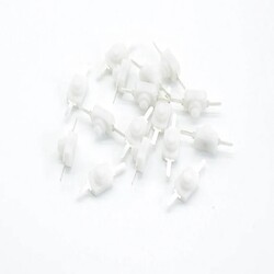 10pcs 1A 30V DC 2A 250V White/Black Latching On Off Mini Torch Tactile Switch 10pcs 1A 30V DC 2A 250V White/Black Latching On Off Mini Torch Tactile Switch