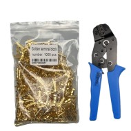 1000PCS Gold 453 U-Shaped 0.3-1.5mm 2 Terminal Tab Cold Inserts Connectors Cold Terminal Small Teeth Fascia Terminal 1000PCS Gold 453 U-Shaped 0.3-1.5mm 2 Terminal Tab Cold Inserts Connectors Cold Terminal Small Teeth Fascia Terminal
