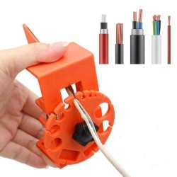 Cable Stripper Manual Quick Stripper Adjustable Hand-held Rubber Skin Stripping Cable Stripper Manual Quick Stripper Adjustable Hand-held Rubber Skin Stripping