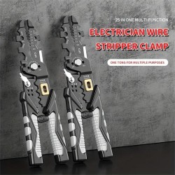 Multifunctional Wire Strippers Electrician Crimping Wire Stripping Pliers Hardware Tools Universal Wire Cutting Pliers Multifunctional Wire Strippers Electrician Crimping Wire Stripping Pliers Hardware Tools Universal Wire Cutting Pliers