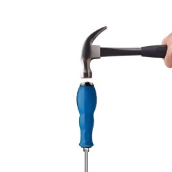 Multi Hand Tools TPR+PP Handle Chrome Vanadium Steel Slotted Screwdriver 216Pcs Multi Hand Tools TPR+PP Handle Chrome Vanadium Steel Slotted Screwdriver 216Pcs
