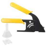 100PCS Clips Pliers Tile Spacer Tile Leveling System Tiling Clip Wedges Flooring Tool 100PCS Clips Pliers Tile Spacer Tile Leveling System Tiling Clip Wedges Flooring Tool