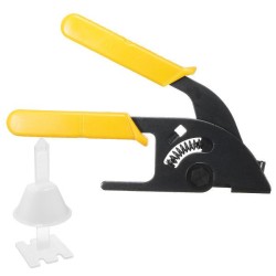 100PCS Clips Pliers Tile Spacer Tile Leveling System Tiling Clip Wedges Flooring Tool 100PCS Clips Pliers Tile Spacer Tile Leveling System Tiling Clip Wedges Flooring Tool