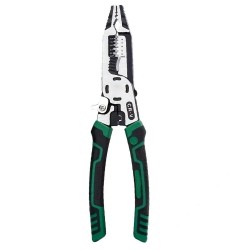 1PCS Multi-Purpose Vanadium Steel Electrician Pliers Multifunctional Wire Stripping Cutting Pulling Tool Non-Slip Rubber Grip Professional Use 1PCS Multi-Purpose Vanadium Steel Electrician Pliers Multifunctional Wire Stripping Cutting Pulling Tool Non-Slip Rubber Grip Professional Use