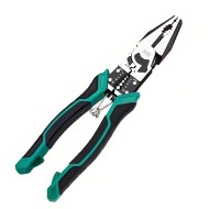 9 Inch 9 in 1 Multifunctional Plier Industrial Grade Wire Stripper Shears Vise Ergonomic Design Labor Saving Electrician Construction Tool 9 Inch 9 in 1 Multifunctional Plier Industrial Grade Wire Stripper Shears Vise Ergonomic Design Labor Saving Electrician Construction Tool