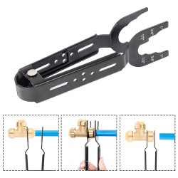 Disconnect Tongs Clamp for 1/2 Inch 3/4 Inch 1 Inch Plastic PEX CPVC Copper Pipe Fittings Disconnect Tongs Clamp for 1/2 Inch 3/4 Inch 1 Inch Plastic PEX CPVC Copper Pipe Fittings