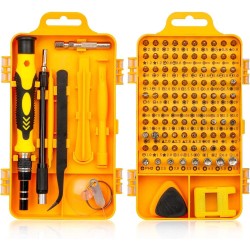 115 in 1 Professional Screwdriver Set Precision Screwdriver Set Multi-function Magnetic Repair Computer Tool Kit Compatible with Cell Phone 115 in 1 Professional Screwdriver Set Precision Screwdriver Set Multi-function Magnetic Repair Computer Tool Kit Compatible with Cell Phone