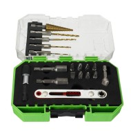 Socoje Screwdriver Set Mini Ratchet Wrench Socket Screw Head Combination Tool Set 18 PCS  Socoje Screwdriver Set Mini Ratchet Wrench Socket Screw Head Combination Tool Set 18 PCS