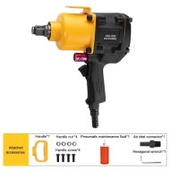 2000 Nm Socoje Pneumatic Screw Driver 3/4 5000 rpm 1pc 2000 Nm Socoje Pneumatic Screw Driver 3/4 5000 rpm 1pc