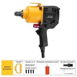 2000 Nm Socoje Pneumatic Screw Driver 3/4 5000 rpm 1pc 2000 Nm Socoje Pneumatic Screw Driver 3/4 5000 rpm 1pc