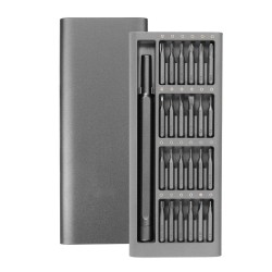 24 in 1 Multi-purpose Precision Screwdriver Set Aluminium S2 Steel Repair Tools 1 set 24 in 1 Multi-purpose Precision Screwdriver Set Aluminium S2 Steel Repair Tools 1 set