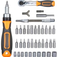 38 In 1 Mini Screwdriver Set Home Tool For Home Repair Multi Tool Bits Ratcheting Screwdriver Sets With Ratchet Wrench Kit 38 In 1 Mini Screwdriver Set Home Tool For Home Repair Multi Tool Bits Ratcheting Screwdriver Sets With Ratchet Wrench Kit