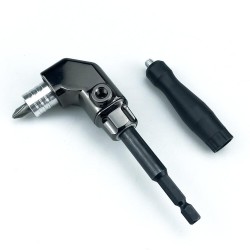 90° Turning Universal Screwdriver Batch Head Corner Adapter with Quick Release Hexagonal Interface 90° Turning Universal Screwdriver Batch Head Corner Adapter with Quick Release Hexagonal Interface