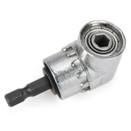 Durable Alloy Steel 105 Degree Adjustable Right Angle Driver Screwdriver with Locking and Magnetic Head for 1/4in Hex Shank Bits Ideal Hand Tool Durable Alloy Steel 105 Degree Adjustable Right Angle Driver Screwdriver with Locking and Magnetic Head for 1/4in Hex Shank Bits Ideal Hand Tool